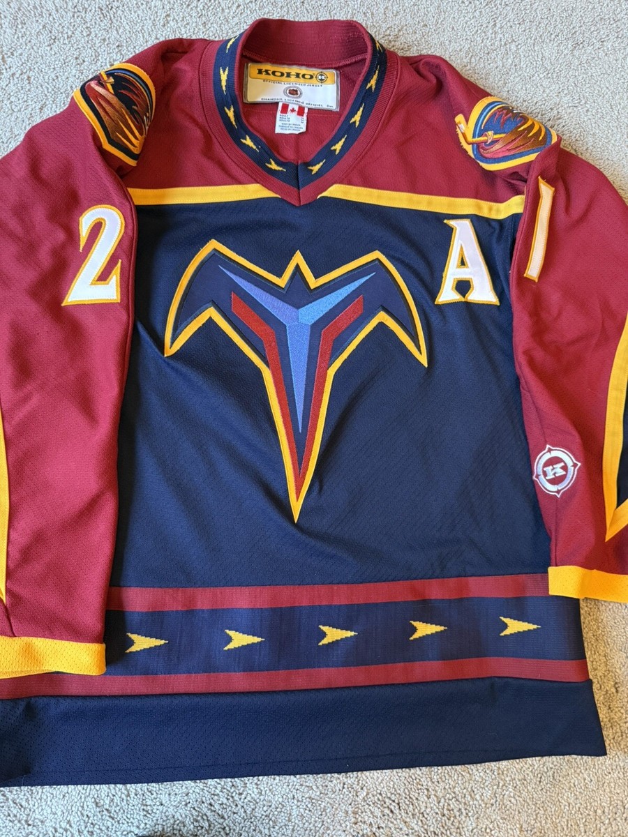 Ray Ferraro Vintage Koho Atlanta Thrashers T NHL Defunct Hockey Jersey M