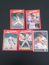 Chicago Cubs Vintage AndJunk Wax Era Baseball Cards Lot. Topps, Donruss, Etc.