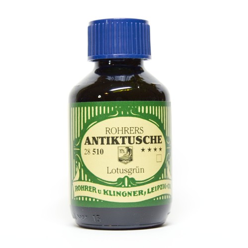 Rohrer & Klingner | Rohrers Antiktusche | 100ml Tusche im Glas | 18 Farben - Bild 14 von 20