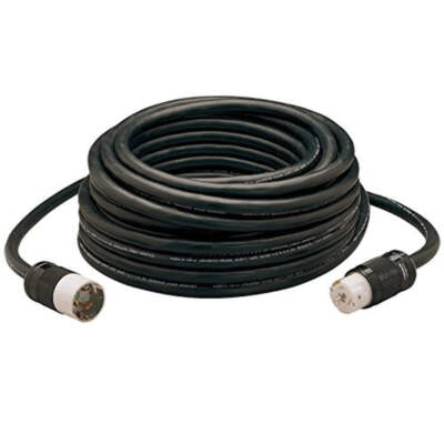 Southwire Extra Duty Outdoor Extension Cord, 100Ft, 8 Gauge, 50 AMP, Twist-to-Lo
