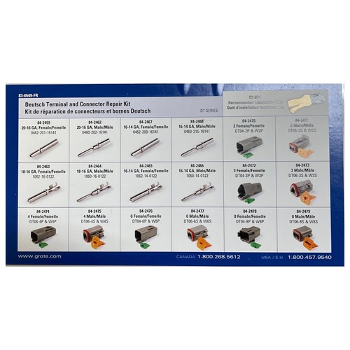 Grote 836549 Deutsch Terminal & Pin Connector Electrical Repair
