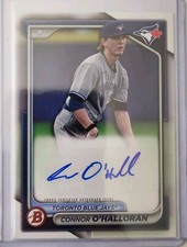 Connor O'Halloran 2024 Bowman Paper Prospect Autograph Toronto Blue Jays PPRA-CP