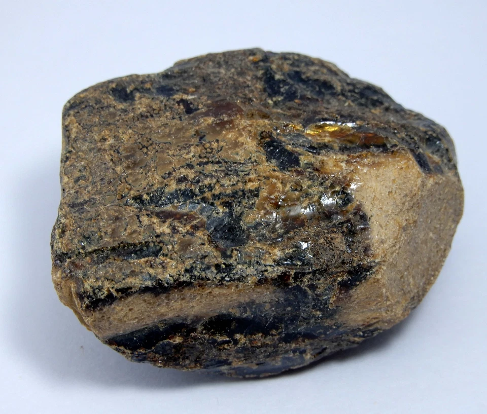 148.90 CT Naturale EGL Certificato Ambra Baltica Traslucido Rough Sfuso Gemma W7 - Immagine 3 di 4