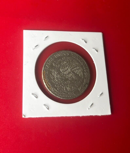 1981 Un Peso Mexico Pièce de Monnaie Rayé - Photo 2 sur 2
