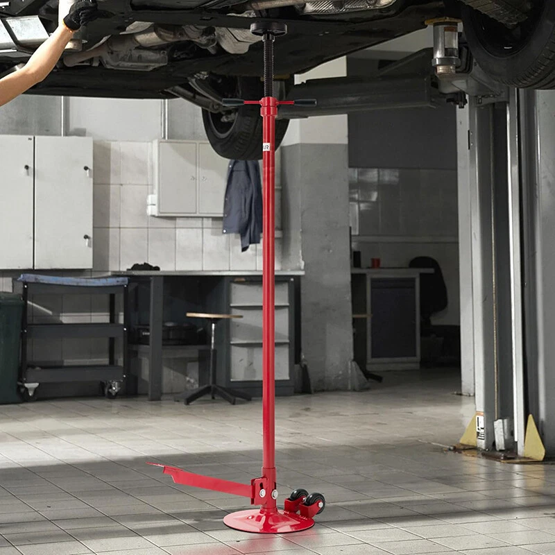 2Sets Moveable Under Hoist Support Stand 3/4 Ton Car Support Jack Stand w/ Pedal - Image 2 of 4
