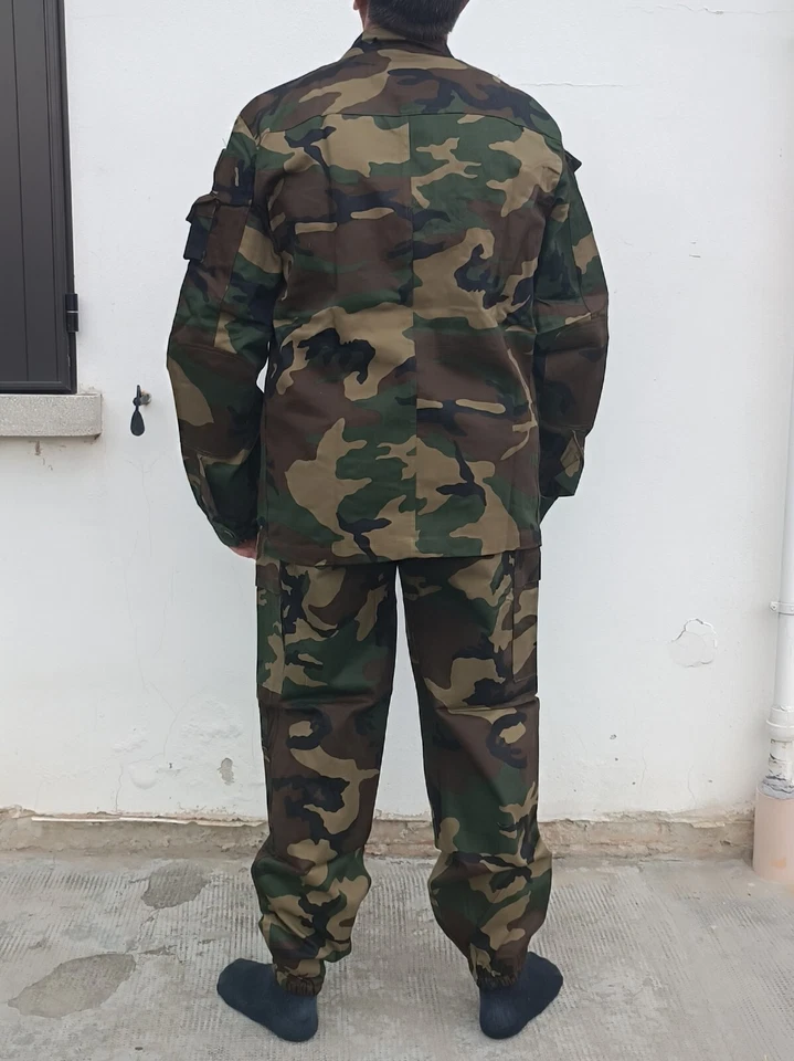 GIACCA PANTALONE Completo Esercito ITALIANO vintage Taglia 58 con Tricolore - Immagine 3 di 4