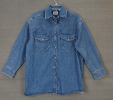 Levi's Men's Size Small Classic Western Solid Snap Button Up Shirt NWT