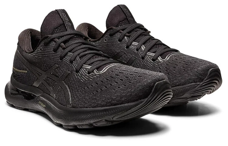 ASICS MEN\'s Gel-Nimbus 24 Mk Platform Knit Black/Black 7 US (M) ASICS Gel Nimbus 24 Black | eBay main image 3