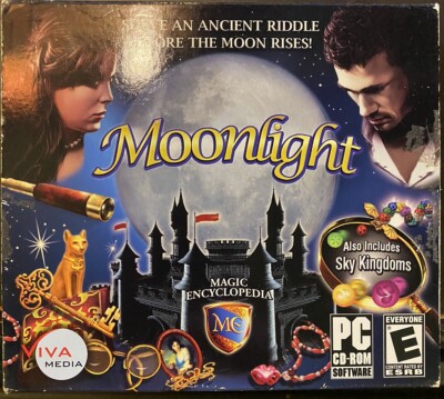 Moonlight Viva Media Magic PC CD-ROM Computer Games Software & Sky Kingdoms