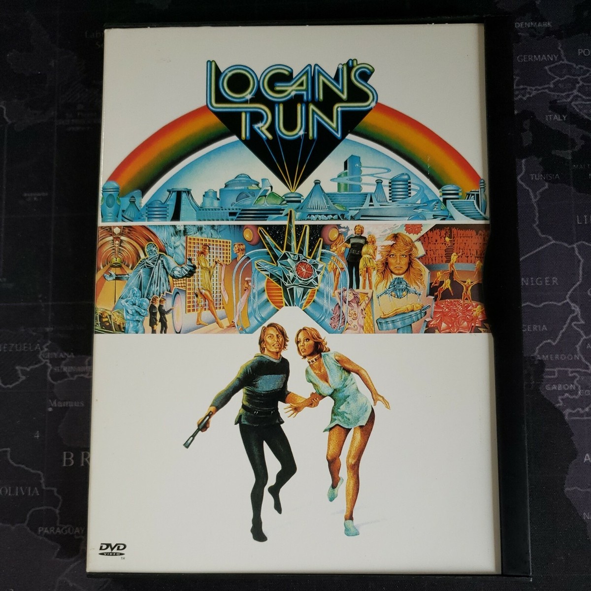 Logan's Run-DVD-Michael York/Jenny Agutter-sci fi cult