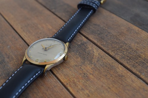 RARE Citizen Center Second 14K Gold Filled 40 Mic SN 13009 hand-wound antique - Picture 6 of 12