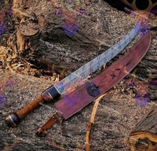 Roman Gladius Sword Handmade Damascus Steel Battle Ready Sword th Sheath
