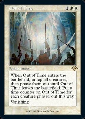 MTG OUT OF TIME EXC - OUT OF TIME - MH2 RETRO EN - MAGIC