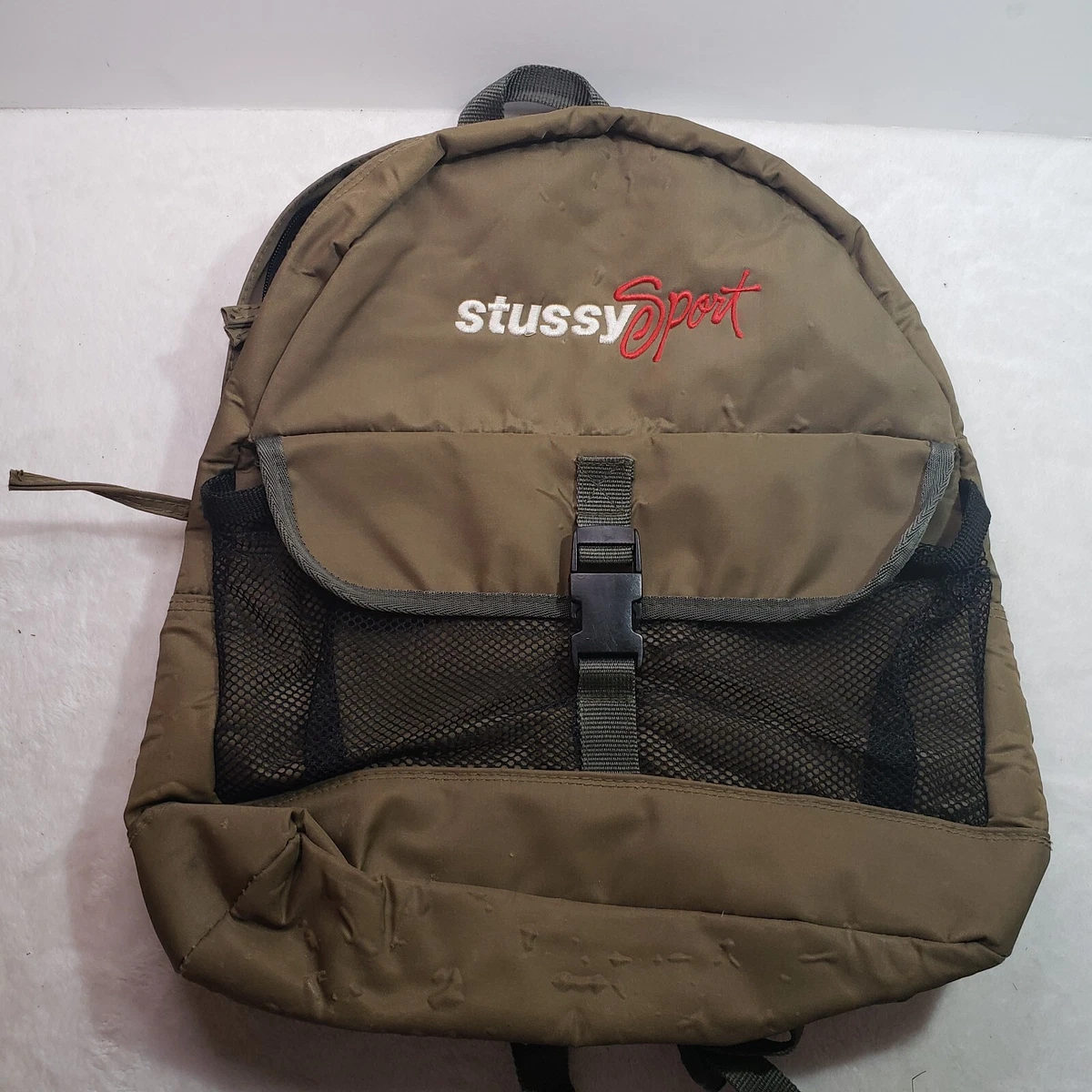 90s OLD stussy MILITARY BACKPACK