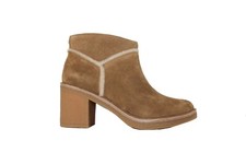 UGG DAMEN BOOTS STIEFEL STIEFELLETE CHESTNUT LEDER GR WÄHLBAR *NEU* 