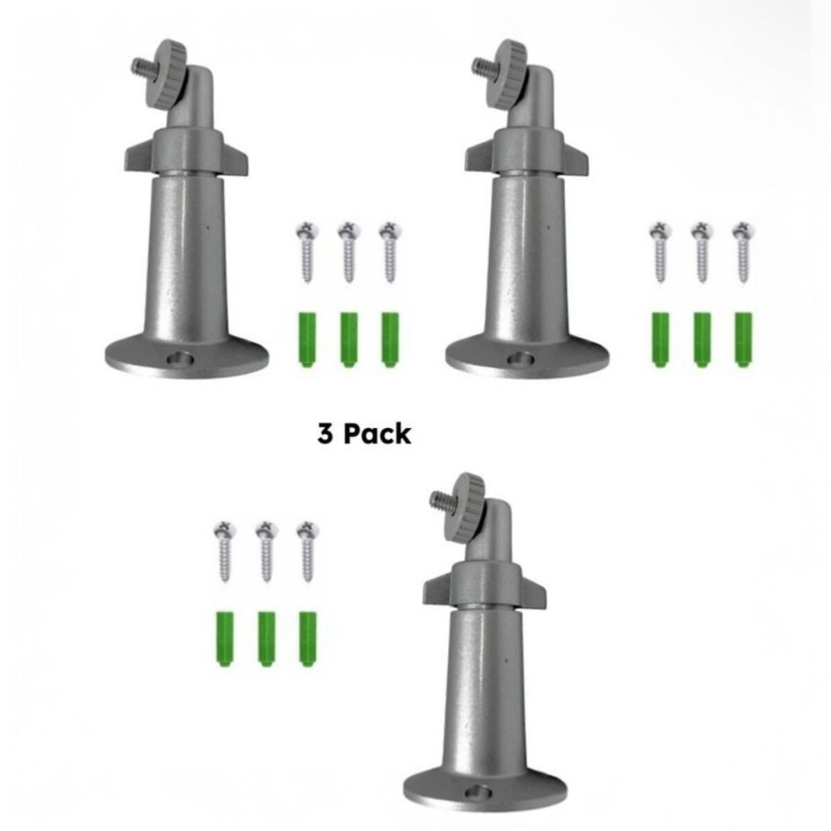 Security Camera Universal Mounting Bracket Adjustable Indoor/Outdoor Security-image