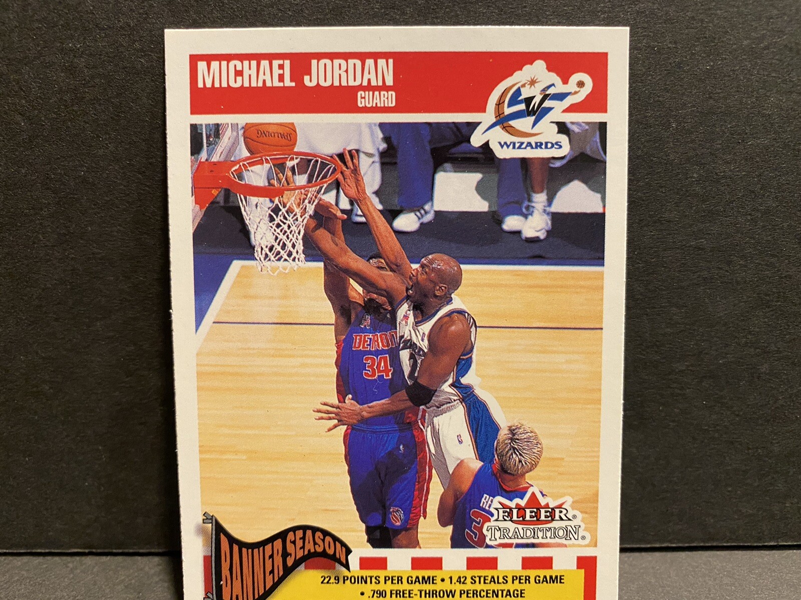 2002-03 Fleer Tradition Michael Jordan #270 Basketball Card Washington  Wizards! | eBay