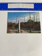 Postcard Turkey Istanbul St Sophia and Blue Mosque 52B-365M
