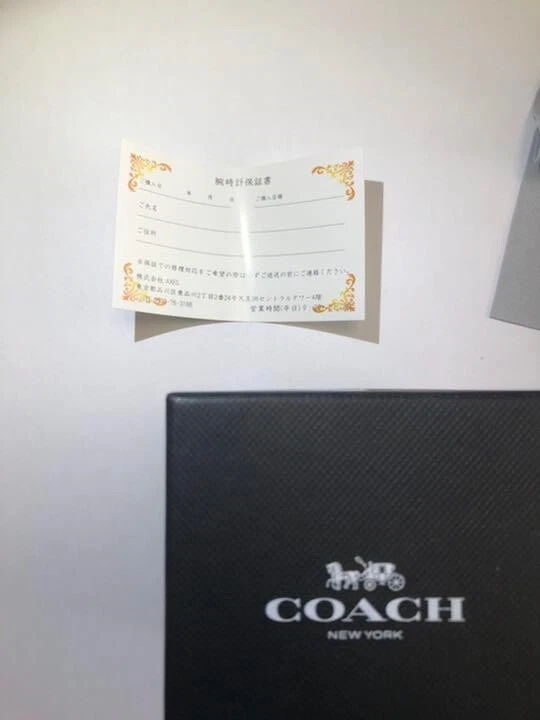 RARO! Orologio da polso COACH Signature & Bee batteria sostituita donna come nuovo funzionante