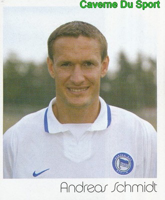 023 ANDREAS SCHMIDT DEUTSCHLAND HERTHA.BSC STICKER FUSSBALL 2004 PANINI
