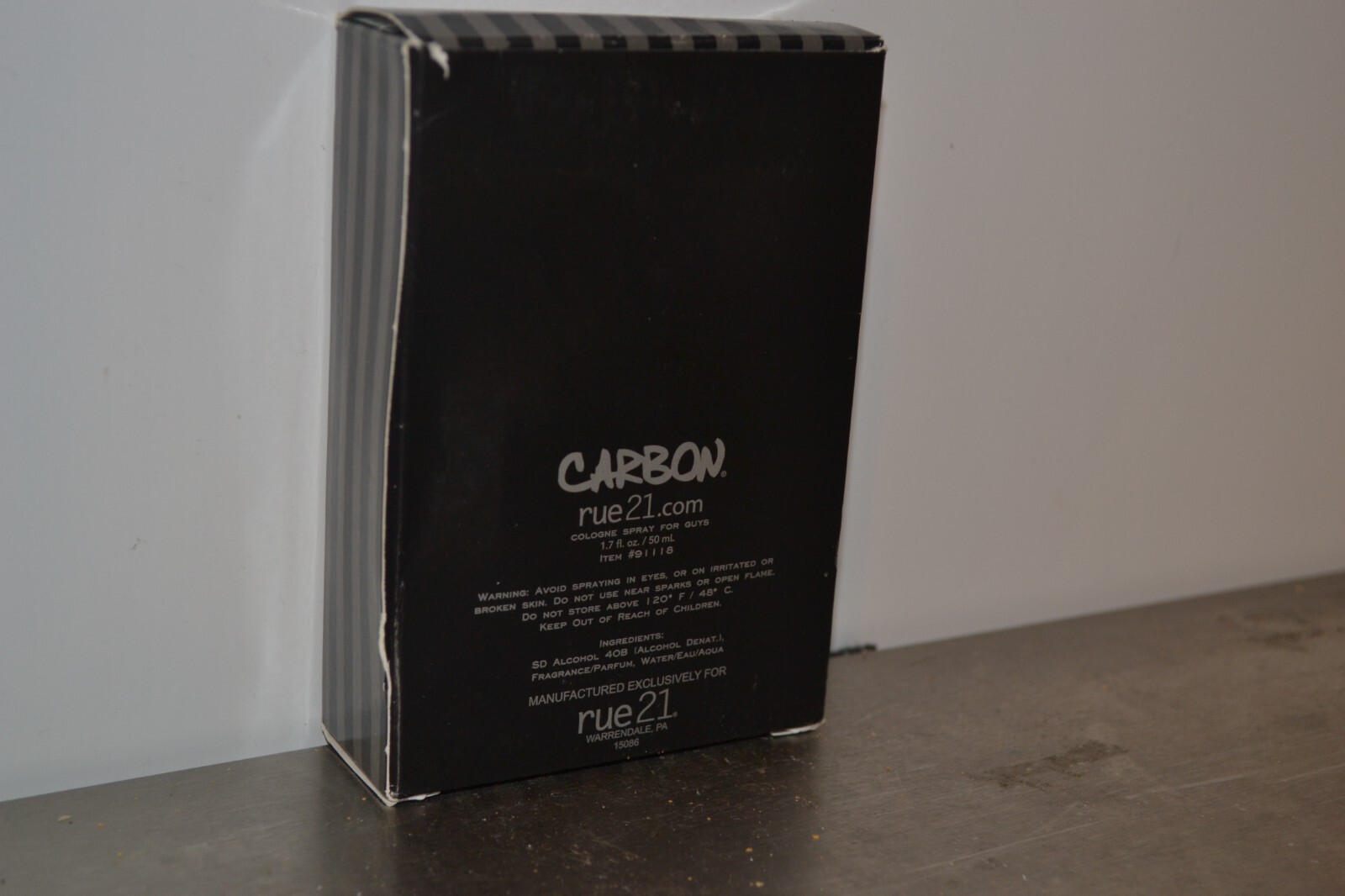 CJ Black Men's Cologne by rue21 1.7 OZ NIB