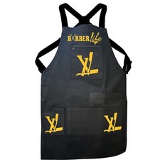 Barber Apron, Salon Apron, Haircut apron, Black apron, Professional Barber Apron