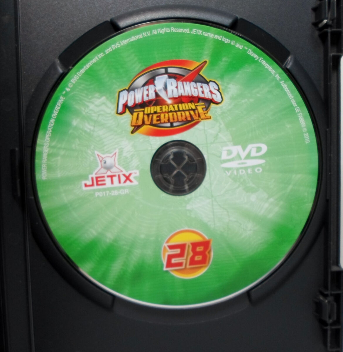 POWER RANGERS 2010 OPERATION OVERDRIVE # 28 DVD PAL GREEK POWER RANGERS 2010 OPERATION OVERDRIVE # 28 DVD PAL GREEK