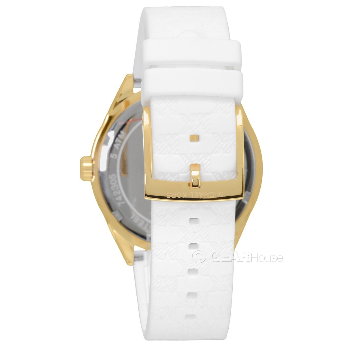 MICHAEL KORS アナログ時計 ホワイト/ゴールド マイケルコース 時計 レディース リッツ MK6324 ホワイト
