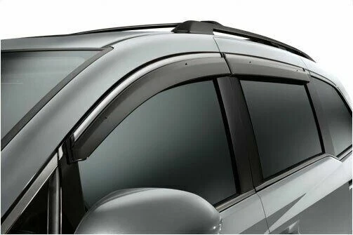 Para Chevy Tahoe GMC Yukon 2015-2021 Visera de ventana Protectores para sol/lluvia Deflector de humo Foto 2 de 4