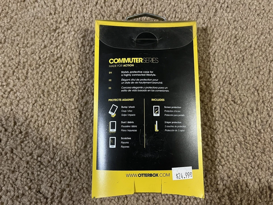 HTC One OtterBox Commuter Series Hybrid Phone Case (Lilac) - Image 3 of 4