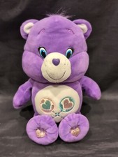 Care Bears Sing A Long Share Bear Purple 15" Plush 2015- WORKS
