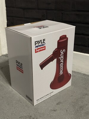 Supreme X Pyle Waterproof Megaphone Red - BRAND NEW | eBay UK