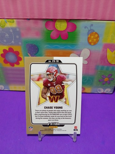 2022 Panini Zenith - Z-Stars #ZS-10 Chase Young Flawless - Picture 2 of 2