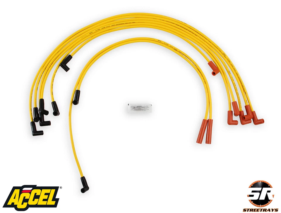 Accel Spark Plug Wire Set 4049 For 82-86 Chevy C10 + C20 305 5.0L V8 350 5.7L V8 — 第 3/4 张图片
