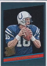 PEYTON MANNING Donruss RATED ROOKIE CARD Indianapolis Colts Football INSERT LE!