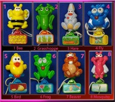 KINDER SURPRISE  reators of spring- Crazy spring hoppers 2011 310