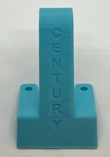Century Skateboard Truck Lappers, unique vintage style, LIGHT BLUE