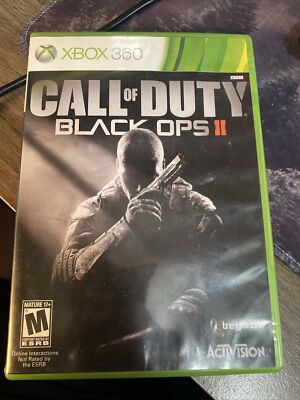 Call of Duty: Black Ops II 2 BO2 Xbox 360, 2012 Complete
