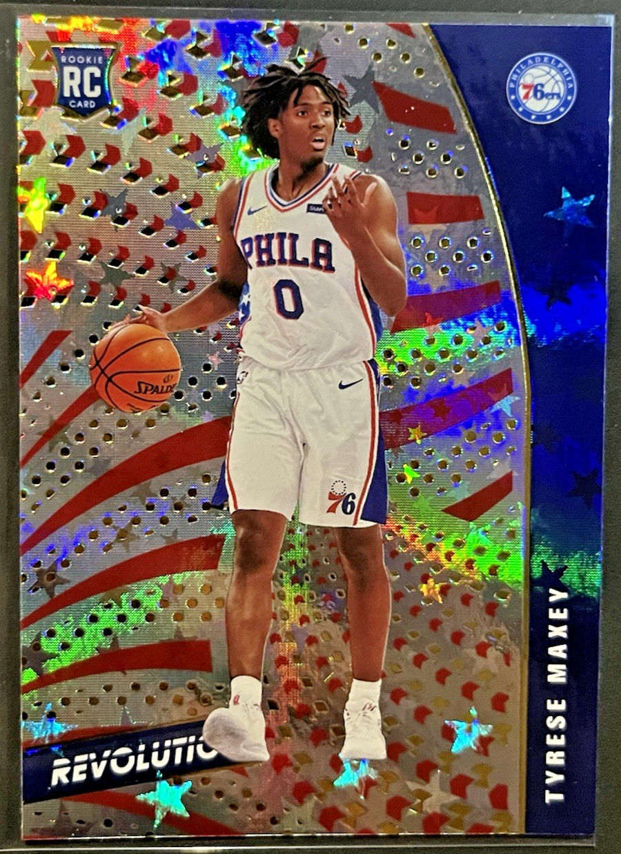Tyrese Maxey 2020 Panini Revolution #148 Astro Rookie RC