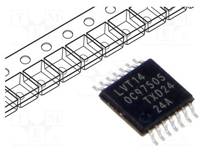 NOT hex,Wechselrichter,Schmitt Flipflop IC: digital Ch: 6 IN: 1