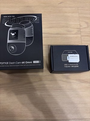 70mai Dashcam 4K Omni X800 360° drehbar, Starvis 2 IMX67 Parking Monitor