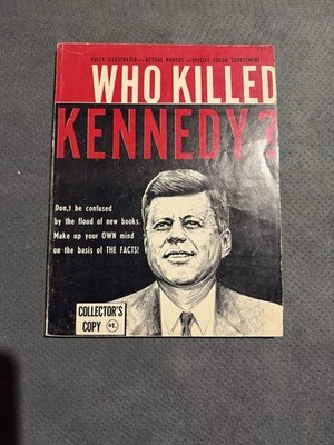 Vintage 1960s  who Killed Kennedy?  jFK Assassination - Collectors  Rare  Book