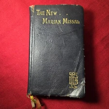 The New Marian Missal for Daily Mass JUERGENS 1955 Regina Press Collectible