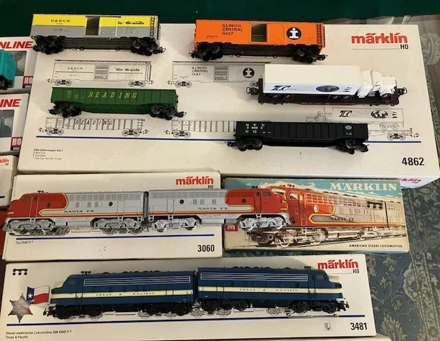 Marklin Märklin Lotto treni USA - Immagine 2 di 4