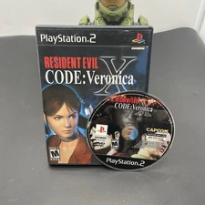 Resident Evil CODE: Veronica X (PlayStation 2) Black Label |No UPC|No Manual|VGC