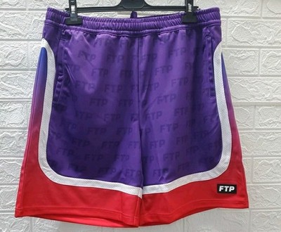 New FTP Gradient Purple Breathable Shorts Size XL