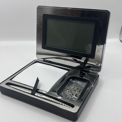 Things Remembered Digital Clock Desk Set. NEW IN BOX! Batteries Included