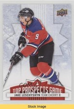 2017-18 Upper Deck CHL Top Prospects Game Jake Leschyshyn #TP1 READ kd0