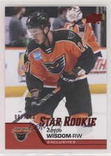 2020-21 Upper Deck AHL Star Rookies Exclusives 7/100 Zayde Wisdom #165 0nk