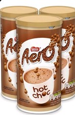 Nestle Aero Hot Chocolate No Artificial Flavourings 3 X 288g